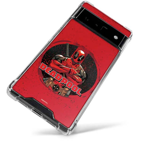 Marvel Deadpool Wade Wilson Google Pixel 6 Clear Case